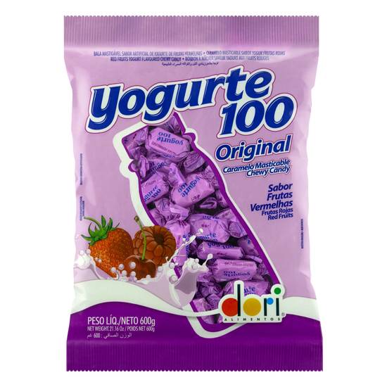 Dori bala yogurte sabor frutas vermelhas (600 g)
