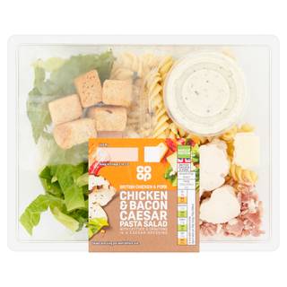 Co-op Chicken & Bacon Caesar Pasta Salad 255g