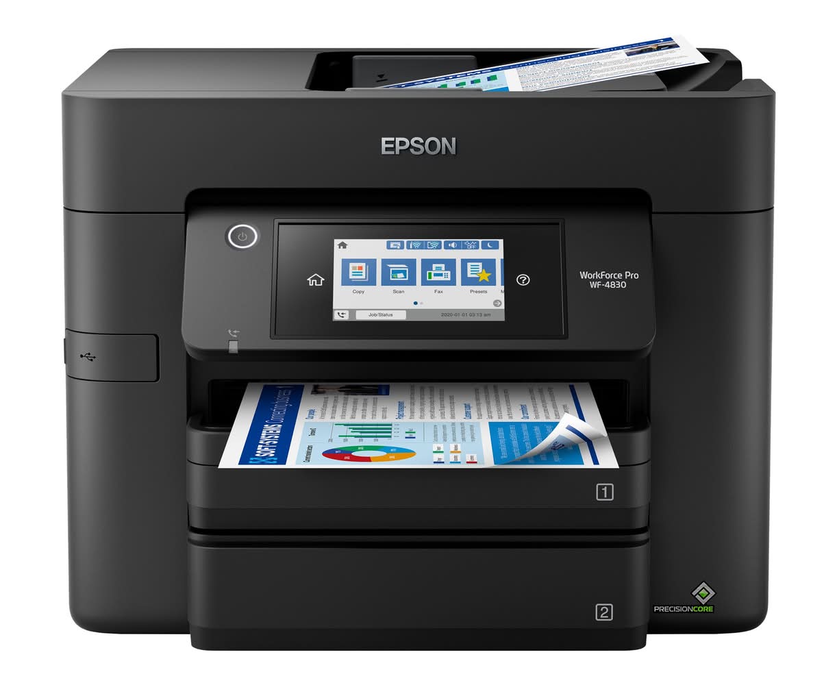 Epson Wireless Color Inkjet All in One Printer, Black