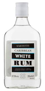 Co Op Smooth Caribbean White Rum 35cl