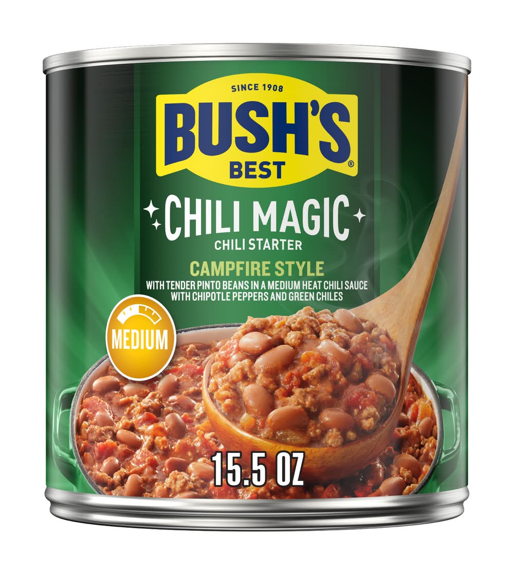 Bush's Chili Magic Medium Campfire Style Chili Starter (15.5 oz)