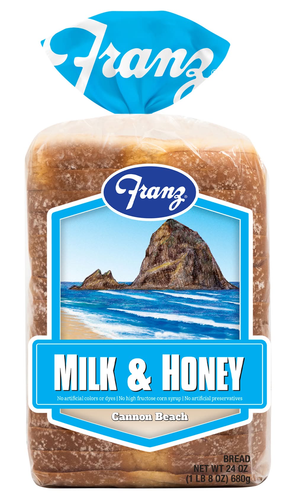 Franz Cannon Beach Bread, Milk & Honey (24 oz)