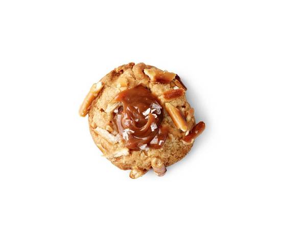 Salted Caramel Pretzel Chocolate Chip Cookie