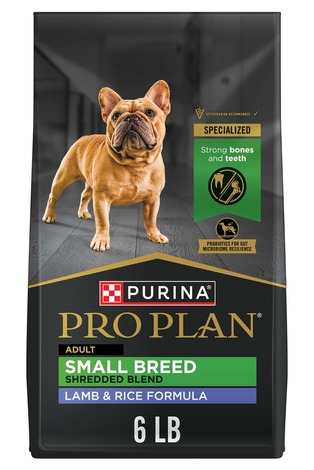 Purina Pro Plan Specialized Shredded Blend Small Breed Adult Dog Dry Food - Lamb & Rice (Size: 6 Lb)