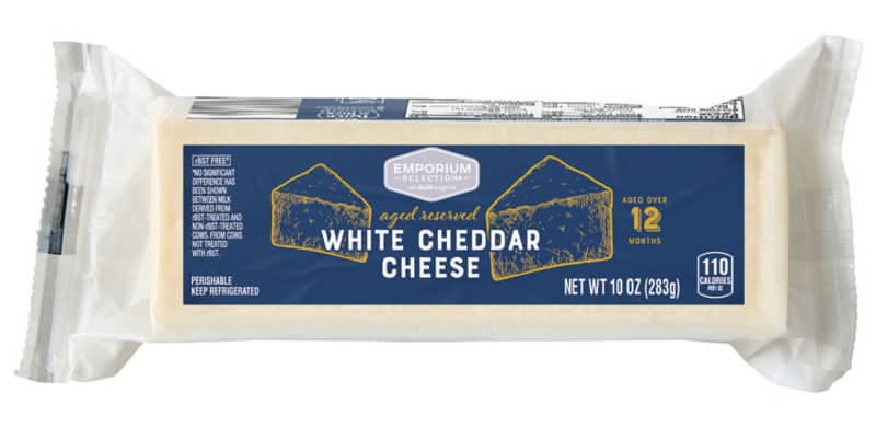 Emporium Selection Aged Reserve White Cheddar Cheese (10 oz)
