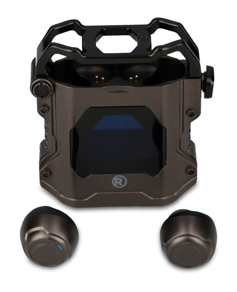 RadioShack · Audífonos inalámbricos iron 100128669, metálico