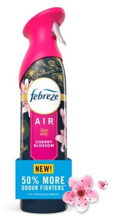 Febreze Air, Air Freshener Spray, Odour Fighting Room Spray, Cherry Blossom, 1Ct