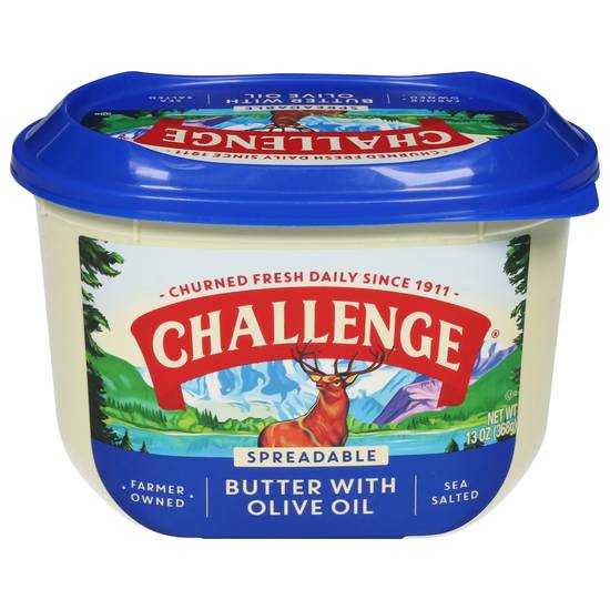 Challenge Spreadable Butter With Olive Oil (sea salted)