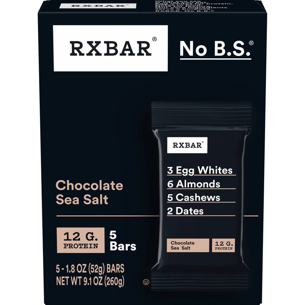 Rxbar Chocolate Sea Salt Protein Bar