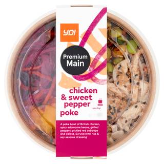 Yo! Chicken & Sweet Pepper Poke 290g