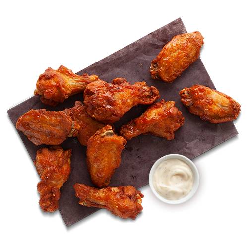 Chicken Wings (10 Wings) + Dipping Sauce