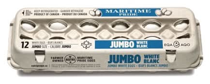 Maritime Pride Jumbo White Eggs (900 g)