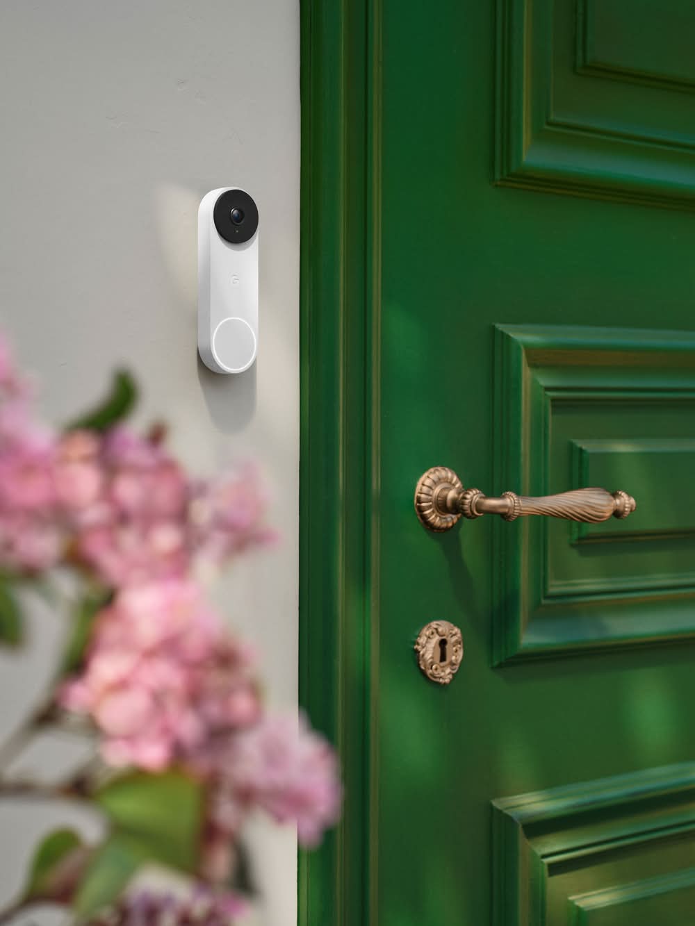 Google Nest Doorbell (wired, 3rd gen) - Snow | Postmates