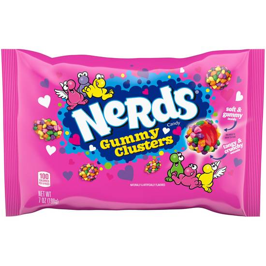 Order Nerds Valentine's Day Rainbow Gummy Clusters Candy, 7 oz Bag food online from CVS store, OCEAN SPRINGS on bringmethat.com