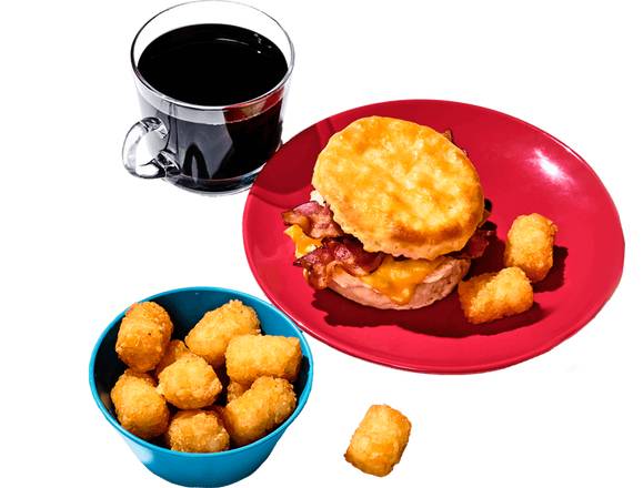 BACON, EGG & CHEESE BISCUIT COMBO