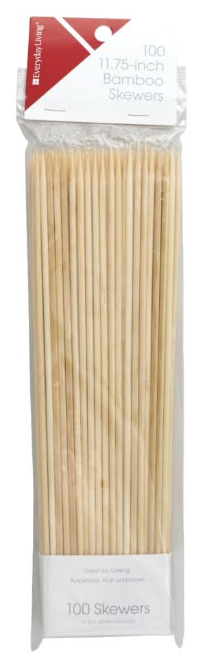 Everyday Living Bamboo Skewers, 11.75 in