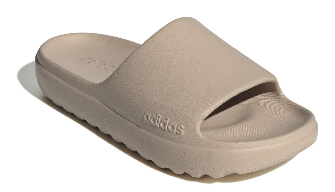 Adidas Adilette Lumia Slide Sandal (Tan Medium - Women's 10 / Men's 9)