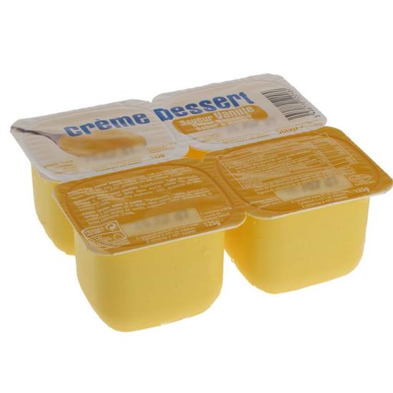Crème dessert vanille  4x125g