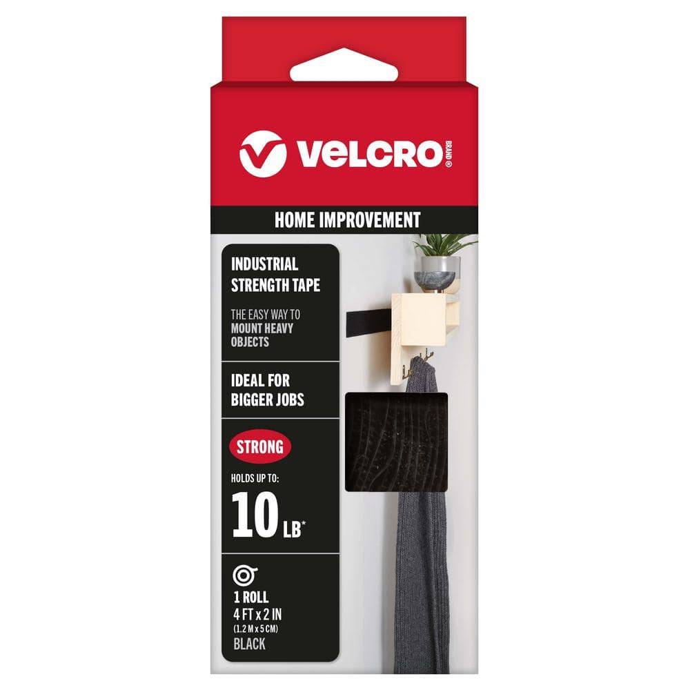 Velcro Brand Industrial Strength Fasteners, Tape, 4ft X 2in