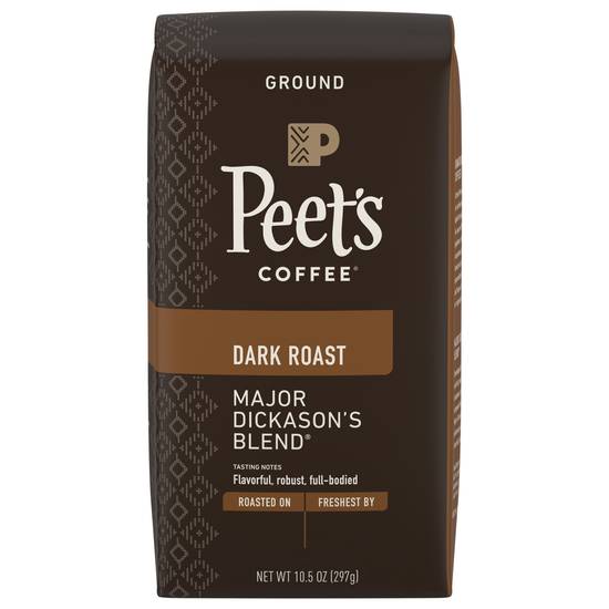 Peet's Coffee Major Dickason's Blend Dark Roast Ground Coffee (10.5 oz)
