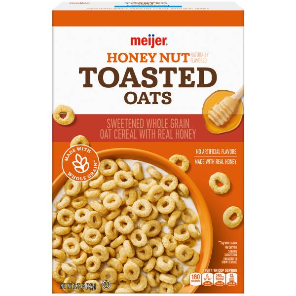 Meijer Honey Nut Toasted Oats (12.3 oz)