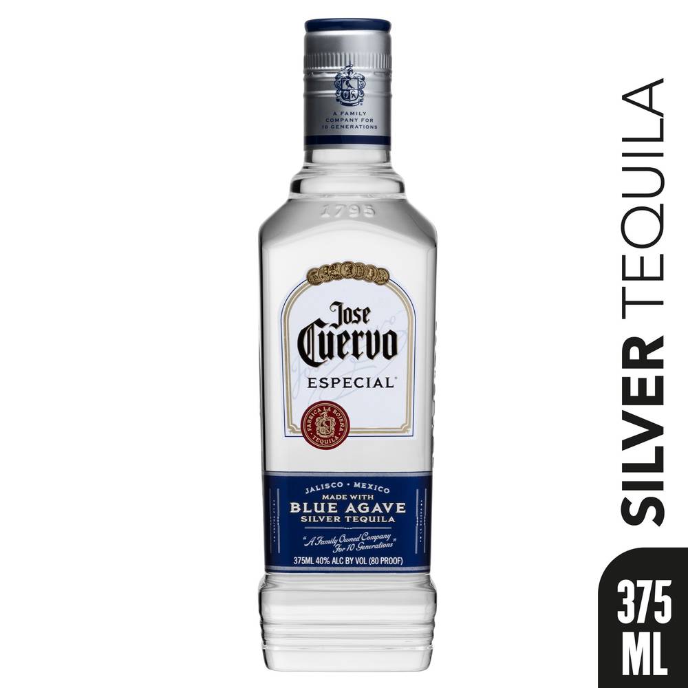 Jose Cuervo Especial Silver Tequila (375 ml)