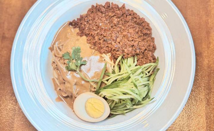 Creamy Peanut Noodle W/ Pork 芝麻酱肉燥面🌶