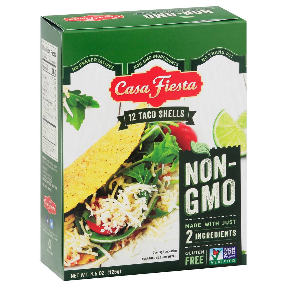 Casa Fiesta Gluten Free Taco Shells (4.5 oz, 12 ct)