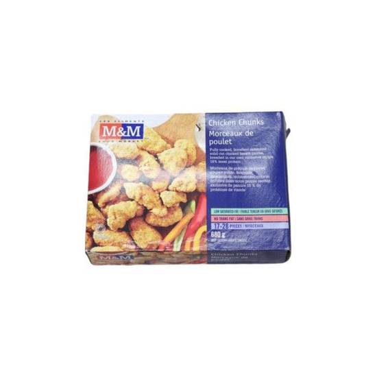 M&M Food Market Boneless Chicken Chunks (680 g)