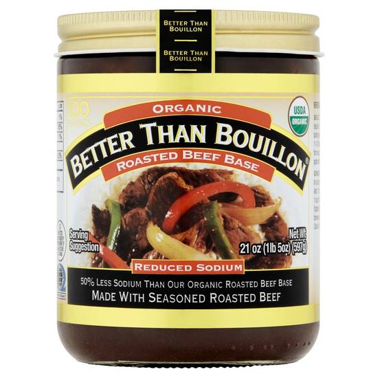 Better Than Bouillon Organic Roasted Beef Base (21 oz)
