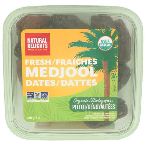 Natural Delights Organic Medjool Pitted Dates