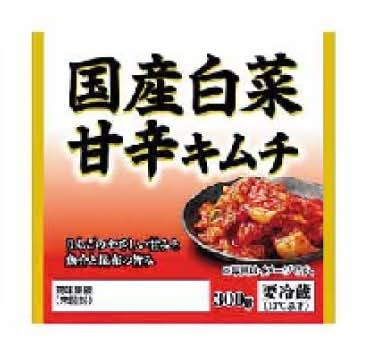19_美山　国産白菜甘辛キムチ（300g）