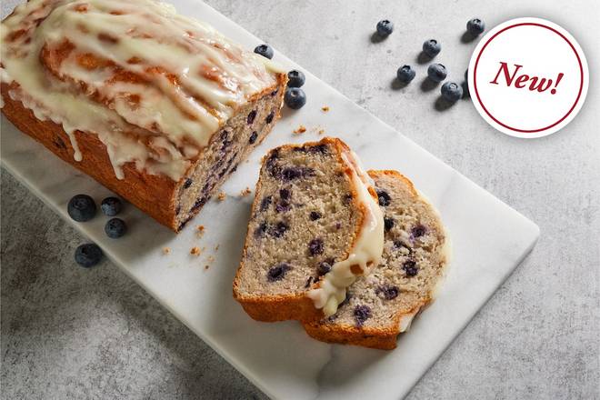 Glazed Blueberry Bread