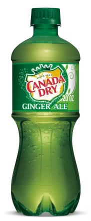 Canada Dry Ginger Ale Caffeine Free 20 oz Bottle