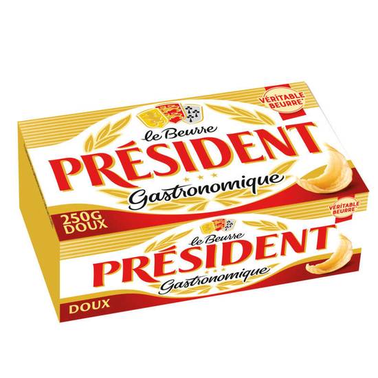 President beurre doux- 82% mat.gr gastronomique 250 g