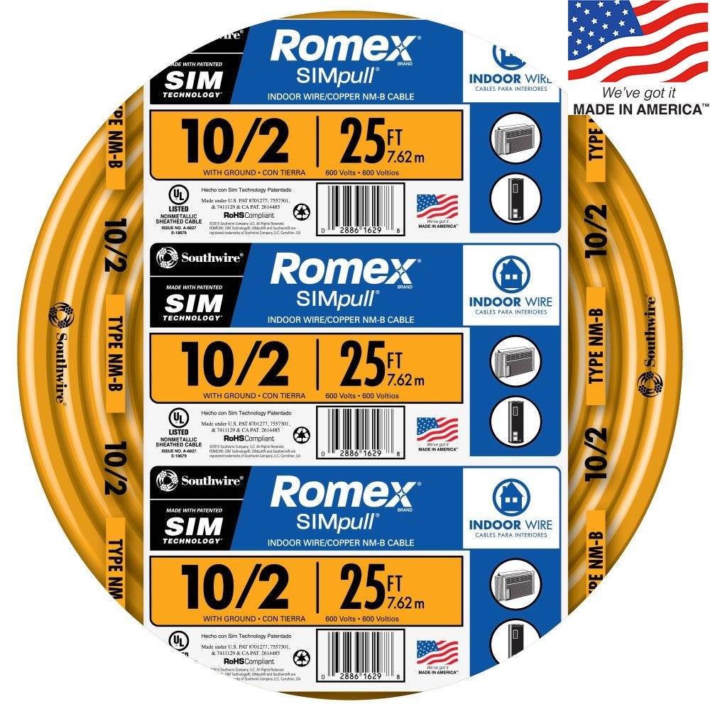 Southwire Company Solid Romex Type Nm-B Wg Non-Metallic Wire