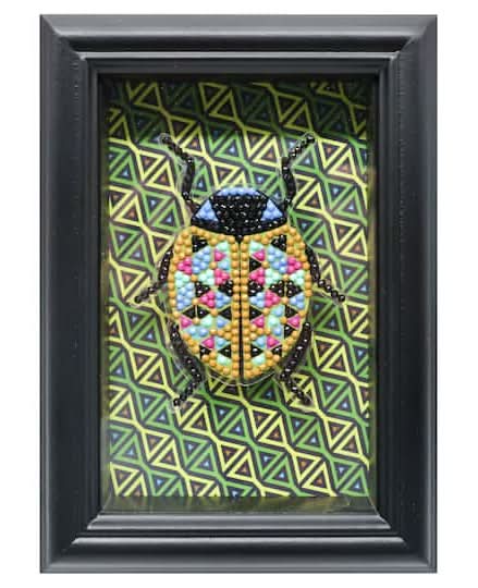 Jonathan Adler Scarab Diamond Art Frame Kit, 4x6 in