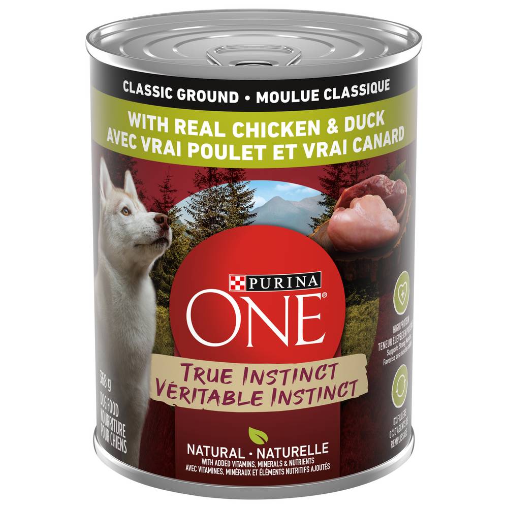 Purina One Chicken & Duck Wet Dog Food (368 g)