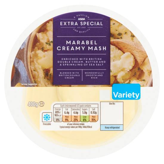 ASDA Extra Special Marabel Creamy Mash (400g)