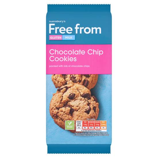 Sainsbury's Deliciously Free From Chocolate Chip Cookies 150g