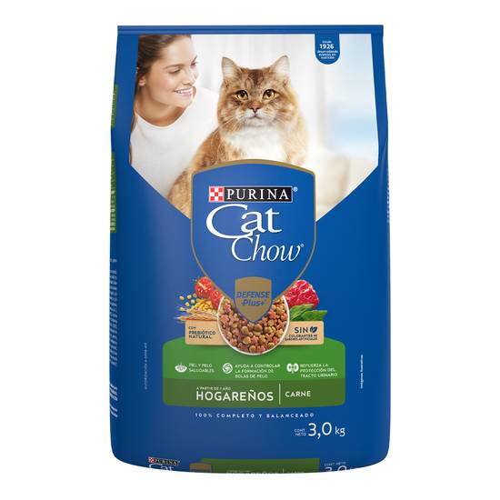Cat chow croquetas para gatos hogareños (adulto)