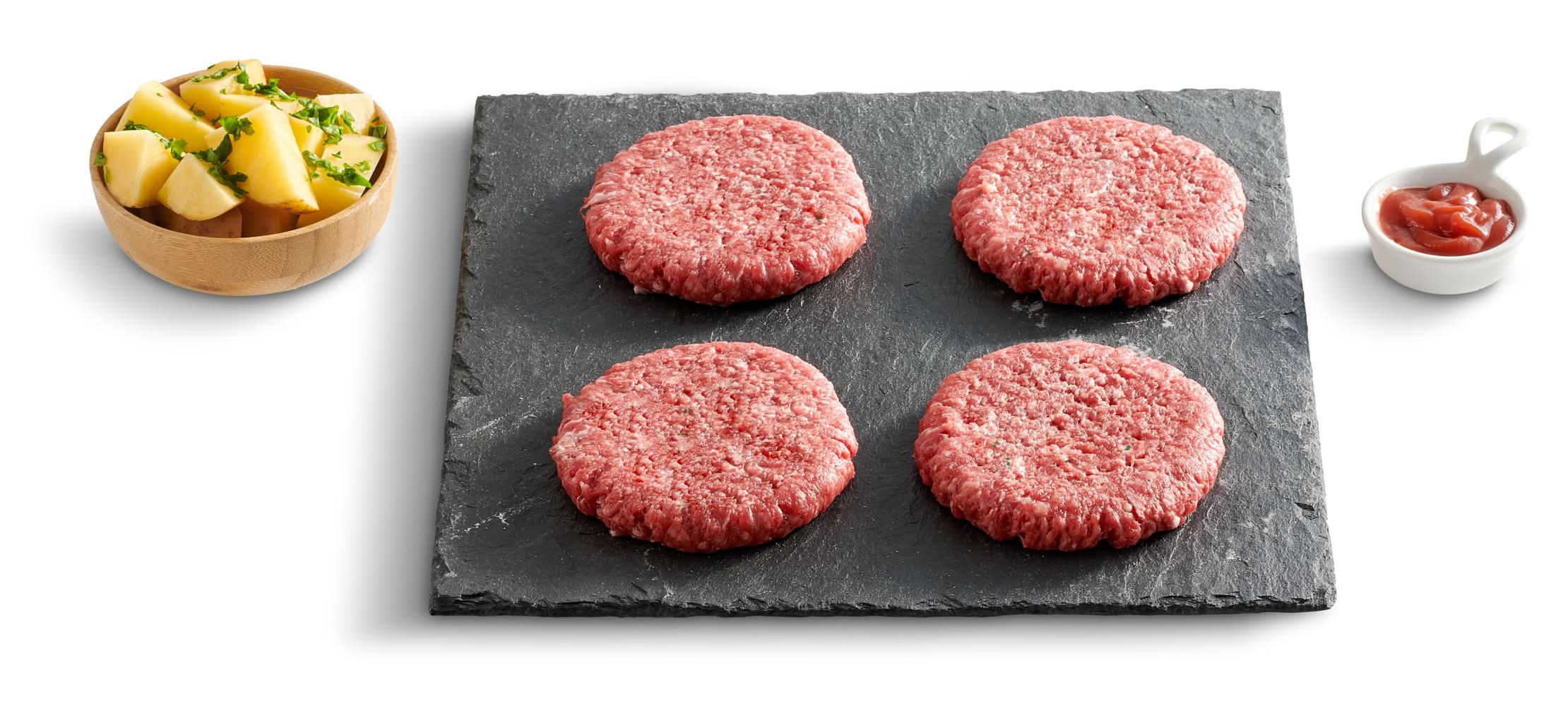 Hamburguesas De Cerdo Ibérico Legado Ibérico Bandeja 320 G