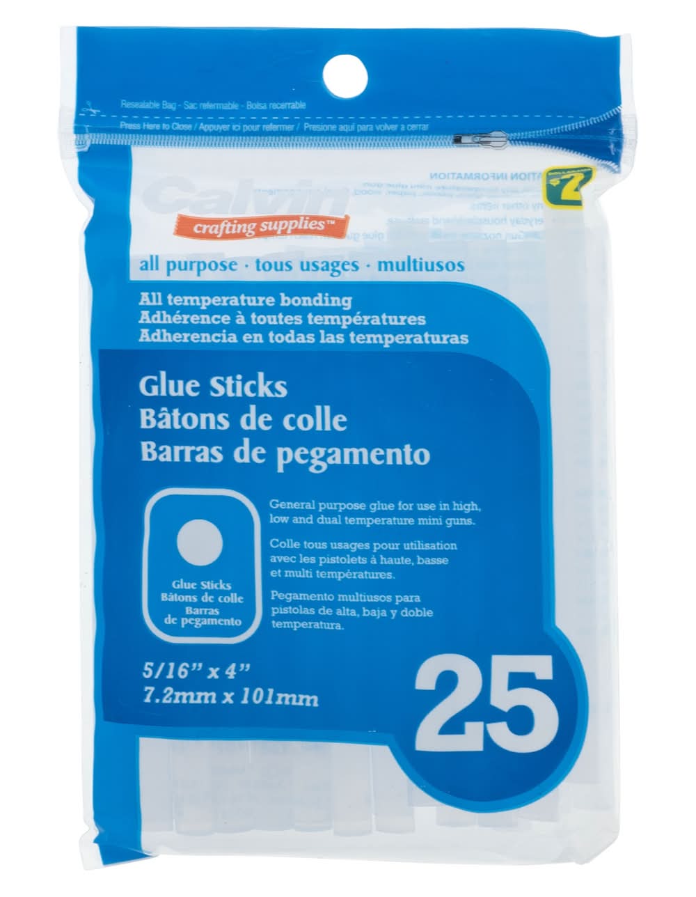 Crafting Supplies Mini Glue Gun Sticks (25 ct)