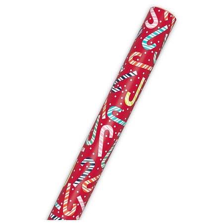 Hallmark Bulk Christmas Wrapping Paper Roll, Red