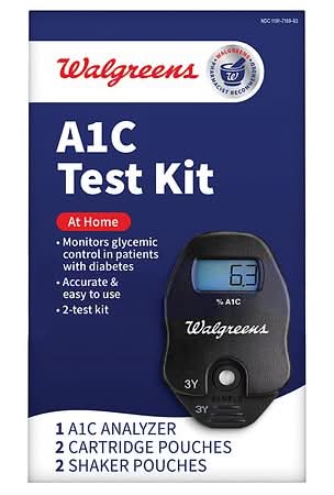 Walgreens At-Home A1c Test Kit