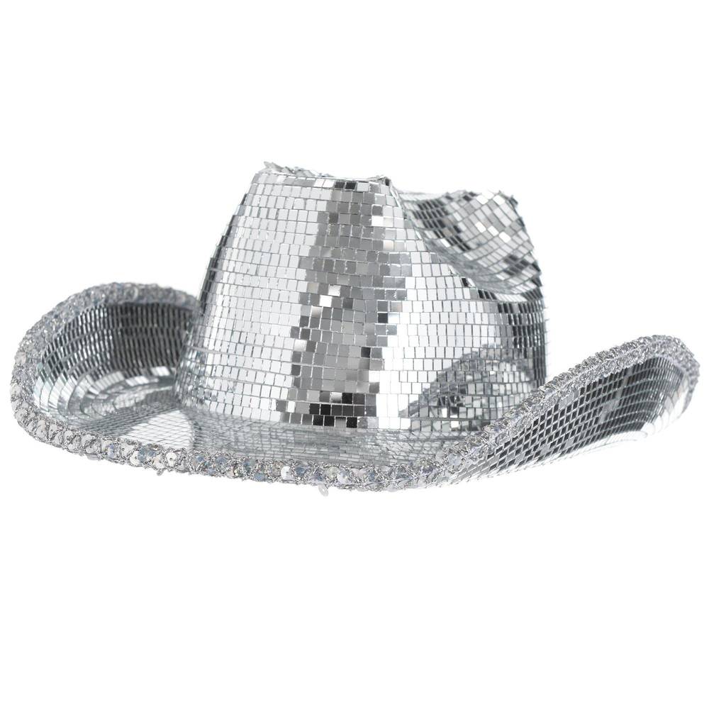 Party City Mirror Disco Cowboy Hat Delivery Near Me | Order  display picture 3