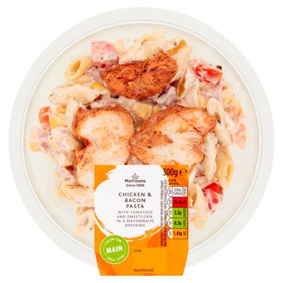 Morrisons Chicken & Bacon Pasta (300g)