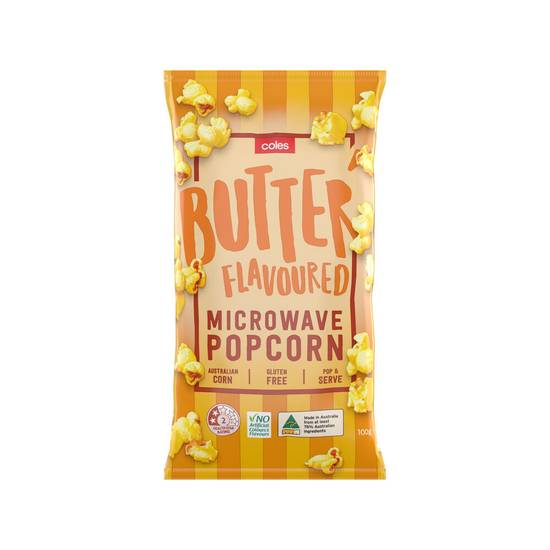 Coles Microwave Popcorn Butter