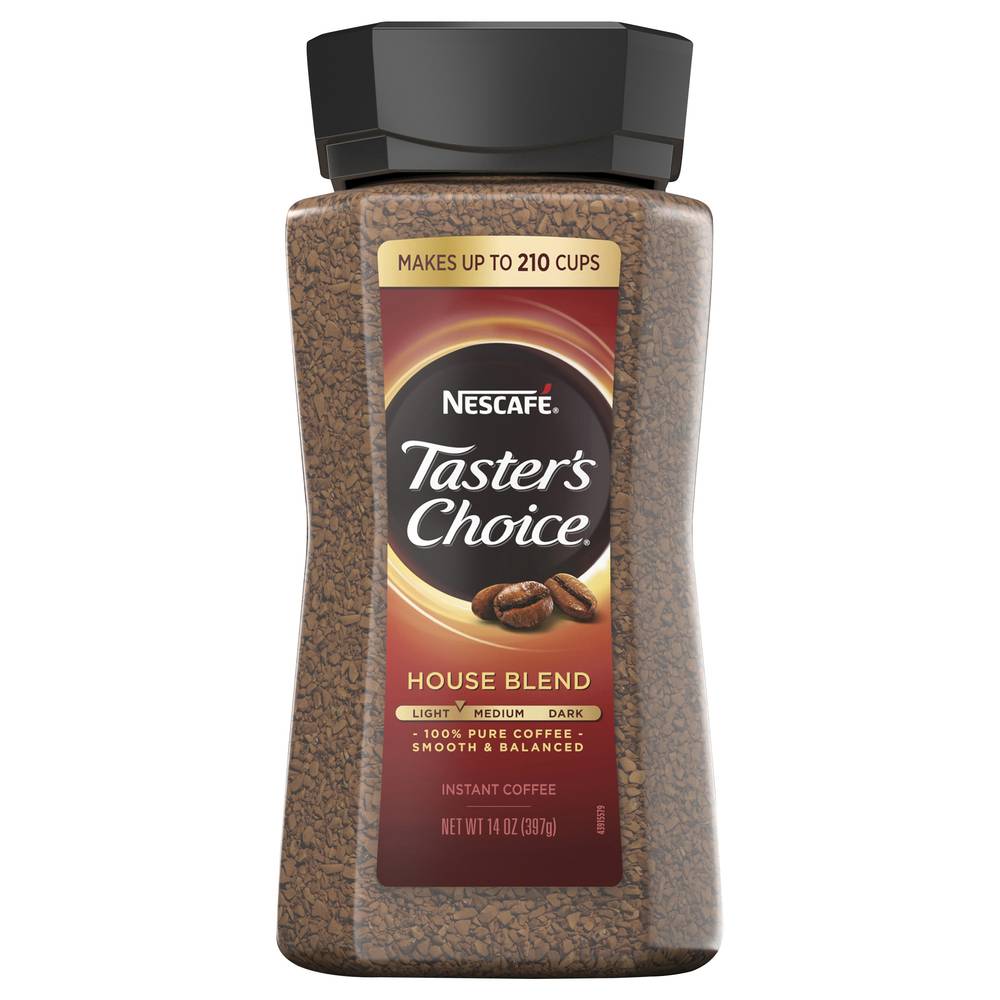 Nescafé Taster's Choice House Blend Instant Coffee (14 oz)