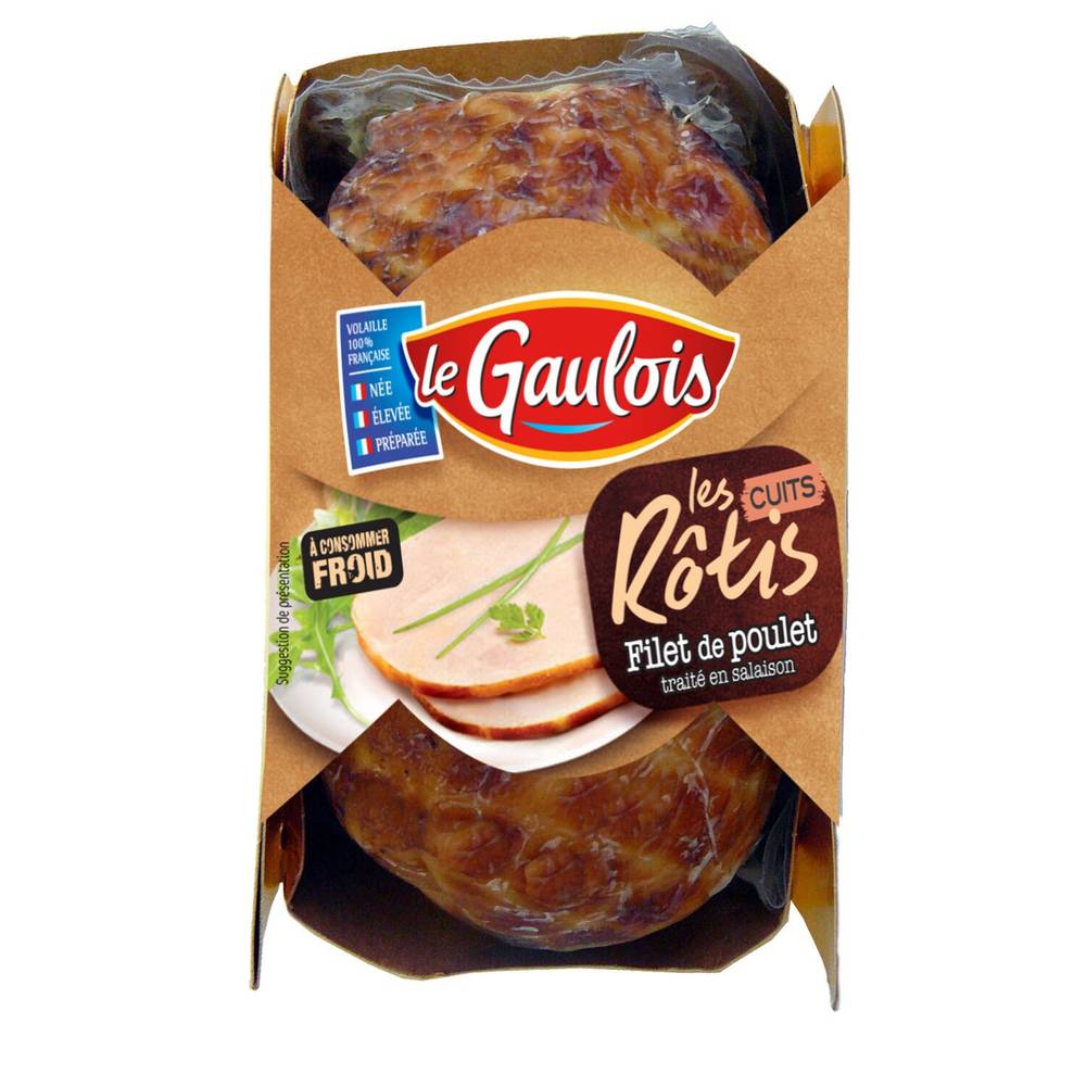 Rôti filet de poulet LE GAULOIS - la barquette de 450 g